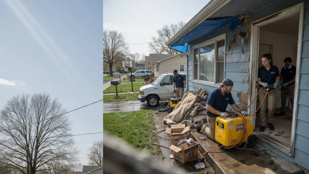 Basement Flood Cleanup in Plattsburg, MO near me